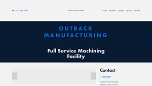 Outback Manufacturing - Precision Machining Solutions