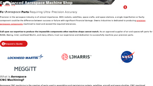 Owens Industries - Precision Aerospace Components