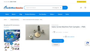 Pacific West America - Precision Swiss Screw Machining
