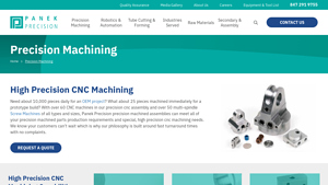 Panek Precision - High Precision CNC Machining Services