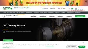 PCBWay - CNC Turning Services