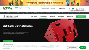 PCBWay - CNC Laser Cutting Services