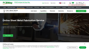 PCBWay - Custom Sheet Metal Fabrication Service