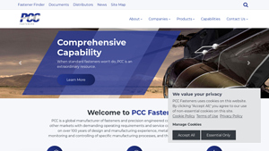 PCC Fasteners - Precision Engineered Components