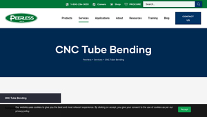 Peerless - CNC Tube Bending Services