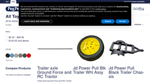 Peg Perego - Ground Force Trailer Axle