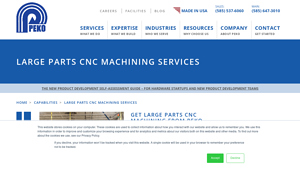 PEKO Precision - Large Parts CNC Machining