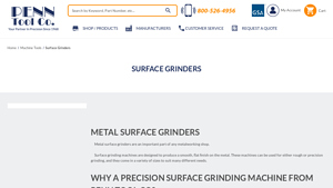 Penn Tool Co. - Metal Surface Grinders