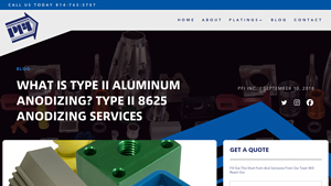 PFI Inc - Type II Aluminum Anodizing