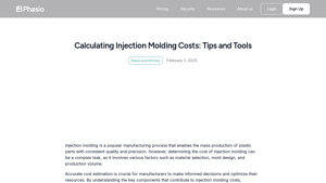 Phas - Injection Molding Essentials