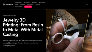 Phrozen - Jewelry 3D Printing Solutions