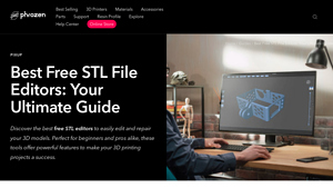 Phrozen3D - Top 10 Free STL Editors of 2024