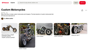 Pinterest - Custom Motorcycles
