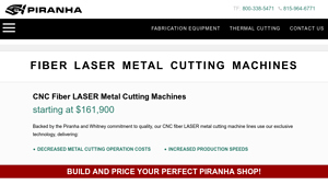 Piranha - Fiber LASER Cutting Machines