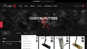 Piretti Golf - Custom Putters