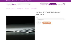 Plasticare Inc - Styrene HIPS Plastic Sheets
