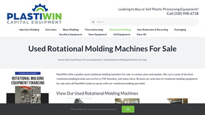 PlastiWin - Used Rotational Molding Machines