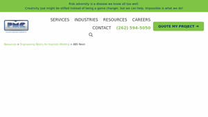 PMC Plastics - ABS Resin Solutions