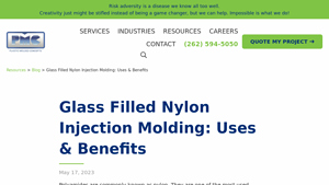 PMC Plastics - Glass Filled Nylon