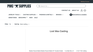 PMC Supplies - Rubber Round-Button Sprue Base