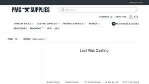 PMC Supplies - Rubber Round-Button Sprue Bases