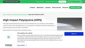 PolymerShapes - High Impact Polystyrene (HIPS)