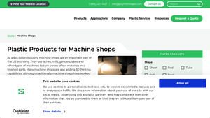Polymer Shapes - Key Products for Machine Shops