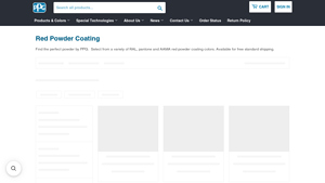 PPG - Red Powder Coating
