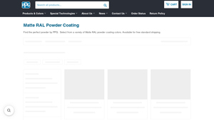 PPG - Matte RAL Powder Coatings