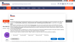Practical Machinist - Wire EDM Pricing Insights