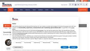 Practical Machinist - Concentricity and Runout Insights