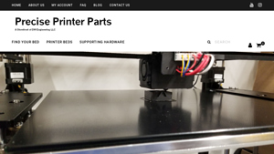 Precise Printer Parts - Cast Aluminum Bed Plates
