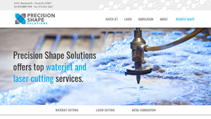 Precision Shape Solutions - Waterjet & Laser Cutting
