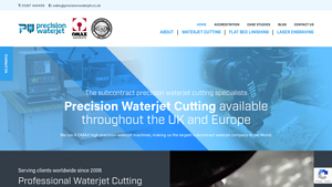 Precision Waterjet - High Precision Waterjet Cutting