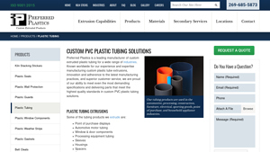 Preferred Plastics - Custom PVC Tubing Solutions