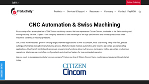 Citizen-Cincom - CNC Swiss Machining Centers