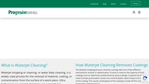 Progressive Surface - Waterjet Cleaning Solutions