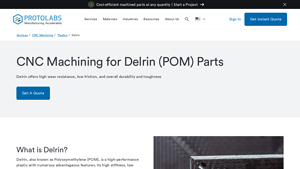 Protolabs - Delrin (POM)