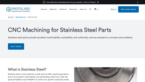 Protolabs - CNC Machining Services for Stainless Steel