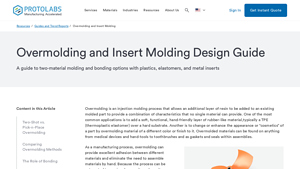 Protolabs - Overmolding Solutions