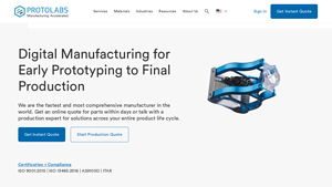 Protolabs - Rapid Prototyping & Injection Molding Services