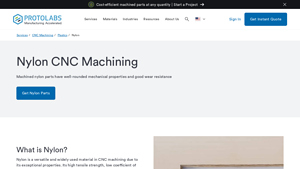 Protolabs - Nylon (PA) CNC Machining