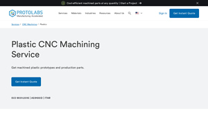 Protolabs - Plastic CNC Machining Service