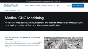 Protolabs - Medical CNC Machining