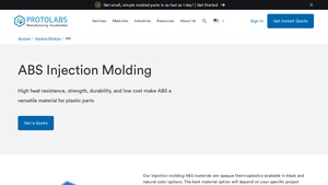 Protolabs - ABS Injection Molding