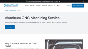 Protolabs - Aluminum CNC Machining Service