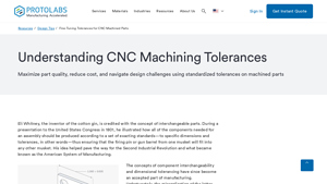Protolabs - CNC Machining Services