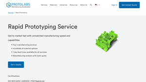 Proto Labs - Rapid Prototyping Services
