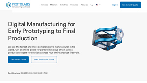 Protolabs - Rapid Prototyping & On-Demand Production
