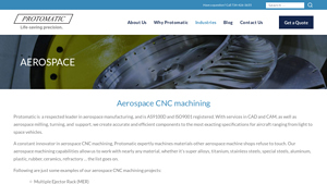 Protomatic - Aerospace CNC Machining